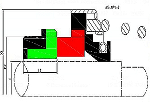 AS-APV-简单机封-爱斯诺机械密封有限公司